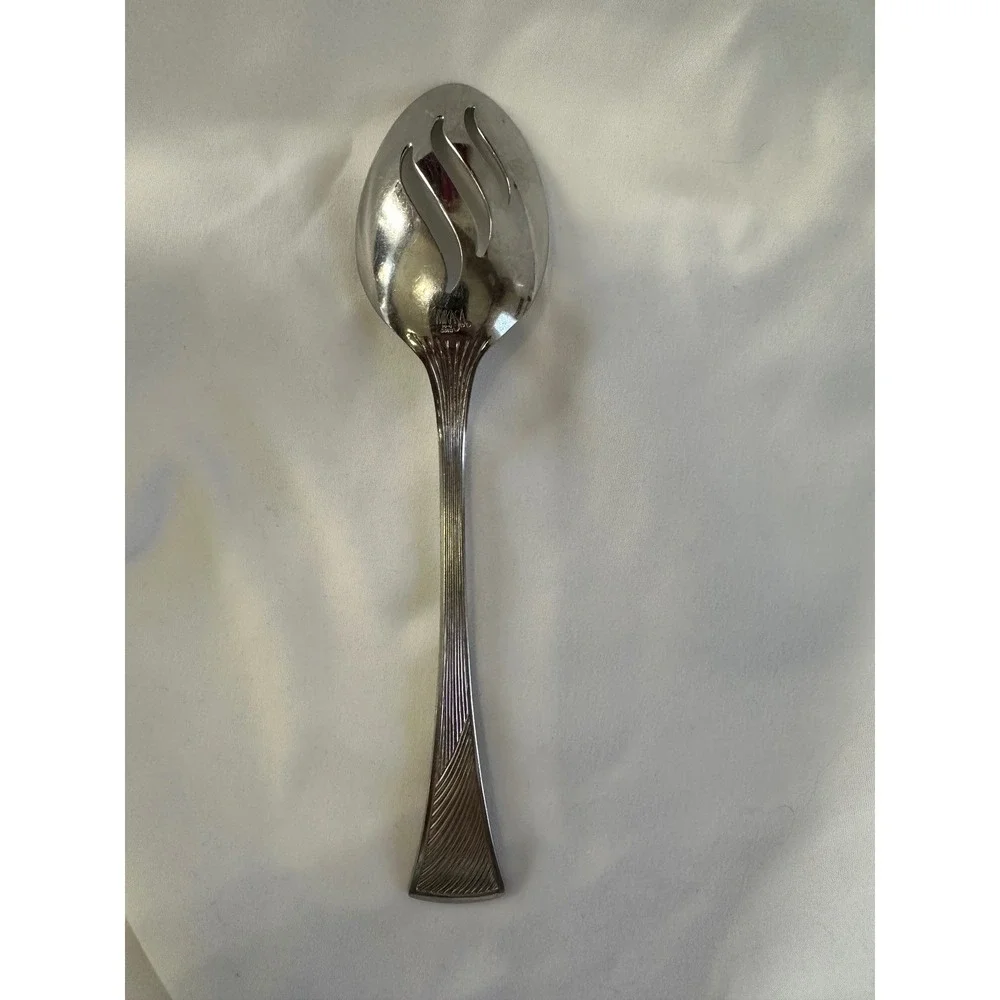 Mikasa Jodo 18-8‎ Stainless Steel Slotted Serving Spoon Japan